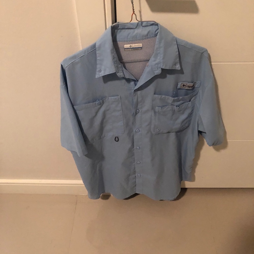 Blue Columbia Shirt